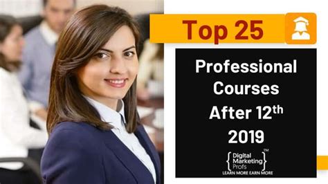 Top 25 Professional Courses After 12th Ppt