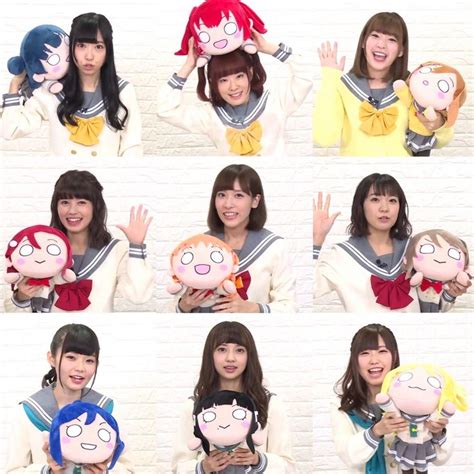 Aqours Nesoberi Girls Cute Girls Dia Kurosawa Sunshine Love Thank