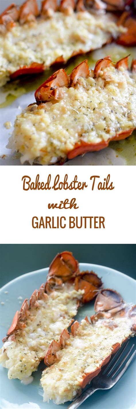 Baked Lobster Tails with Garlic Butter #seafood - Recipe Diaries | Seafood recipes, Recipes ...