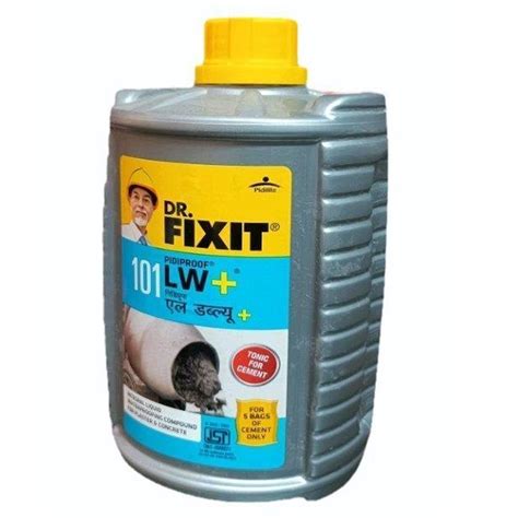 Dr Fixit Pidiproof 101 LW Waterproofing Chemical Liquid At Rs 110