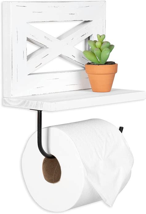 Ilyapa Farmhouse Toilet Paper Holder For Bathroom