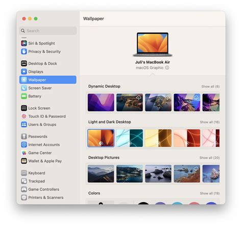 MacOS Ventura Features Redesigned System Settings App Antzila