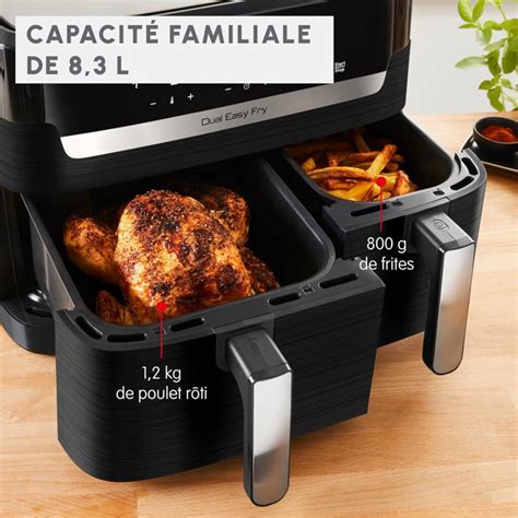 Friteuse Sans Huile Moulinex Easy Fry Dual Ez901820 Avis