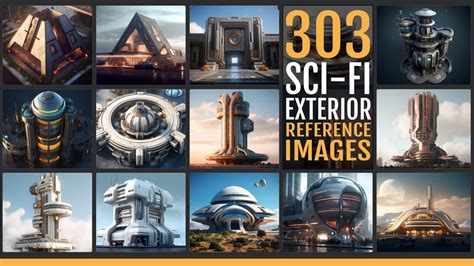 ArtStation - 303 SCI-FI Exterior Design References | Artworks