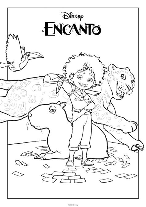 27 Encanto Julieta Coloring Page Ferozabenson