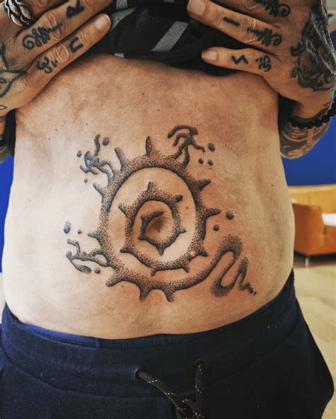 Naruto Stomach Seal Tattoo