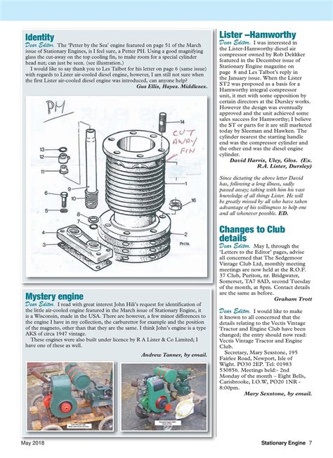 Stationary Engine Magazine May Subscriptions Pocketmags