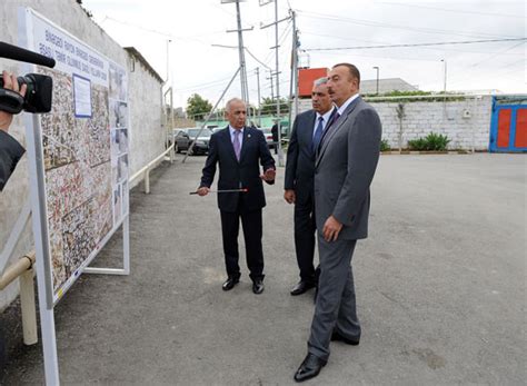 President Ilham Aliyev Inspects Ongoing Capital Repair And