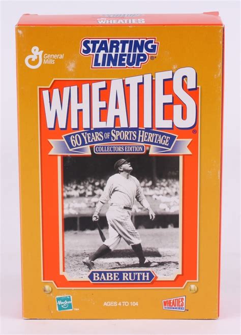 Babe Ruth Starting Lineup 60 Years Of Sports Heritage Wheaties Collectors Edition Figurine