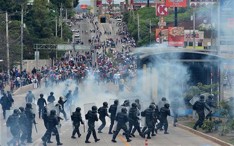 Honduras Unrest Spreads As Protesters Burn Tires At U S Embassy