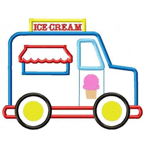 Ice Cream Truck Drawing | Free download on ClipArtMag