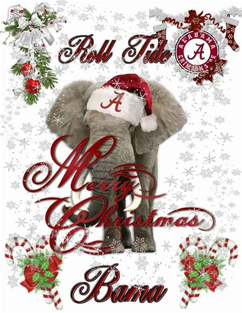 Roll Tide Christmas Alabama Football Roll Tide Alabama