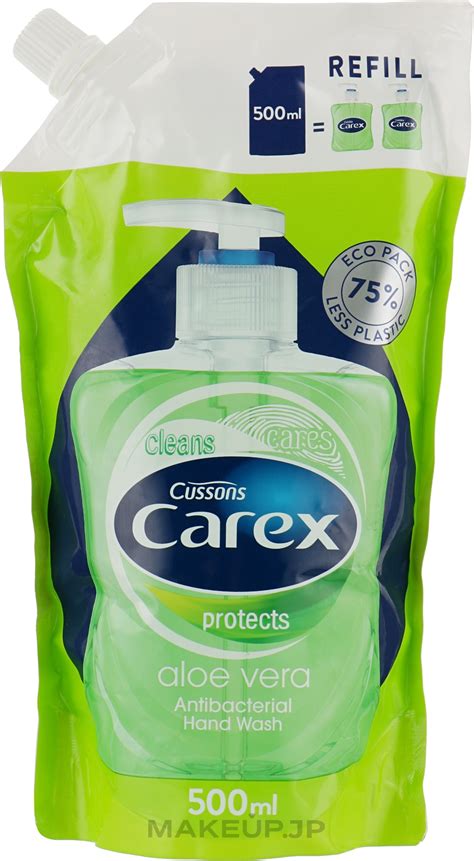 Carex Aloe Vera Hand Wash Refill Antibacterial Liquid Soap Aloe Vera