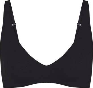 Naked Plunge Bra Onyx ShopStyle
