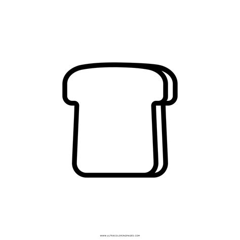 Toast Coloring Page Ultra Coloring Pages