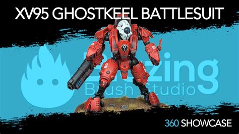 XV95 Ghostkeel Battlesuit Warhammer 40k Tau 360 Showcase YouTube