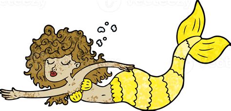 Cartoon Mermaid Drawing 46997867 Png