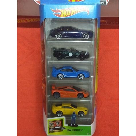 HOT WHEELS 5 PACK EXOTIC SUPER CAR Shopee Malaysia