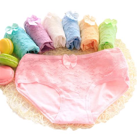 Unlimon Women Sexy Cotton Cute Macaroon Panties Lady Lingerie