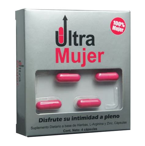 Ultra Mujer X 4 Capsulas Salud Sexual