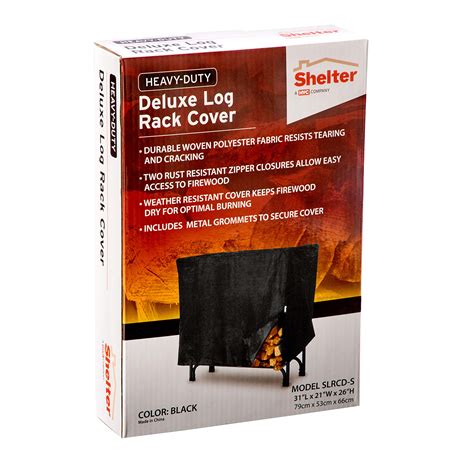 Buy Shelter SLRCD S Deluxe Weather Protective Firewood Storage Log Rack