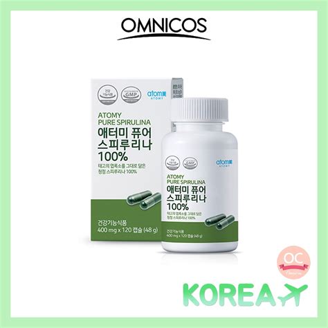 Atomy Pure Spirulina Capsules Shopee Malaysia