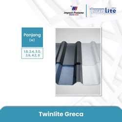 Jual Atap Twinlite Greca Polycarbonate Mm Kab Sidoarjo