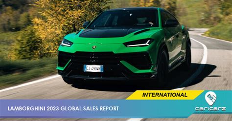 Lamborghini Charts Unprecedented Sales Records in 2023 - International - Caricarz