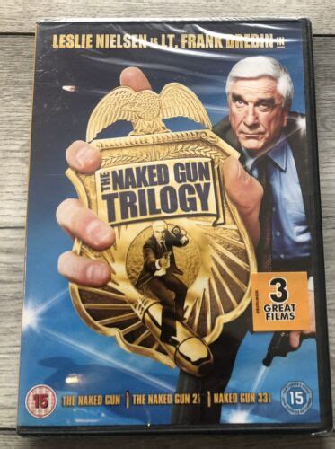 The Naked Gun Trilogy DVD Film Brand New Sealed Leslie Nielsen