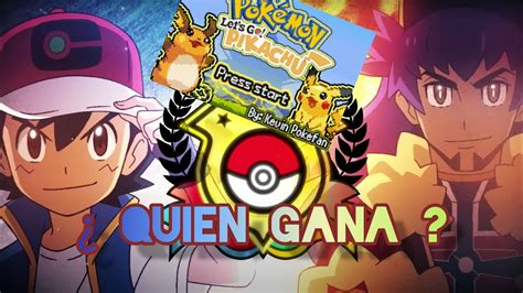 Recreando El Combate De Lionel Vs Ash En Pokemon Lest Go Pikachu Y