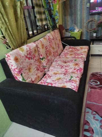 Sofa Hitam Furniture Decoration For Sale In Bertam Penang