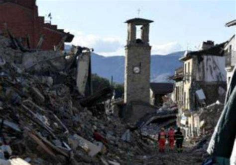 Quattro Anni Fa Il Terremoto Che Distrusse Amatrice Oltre Modena