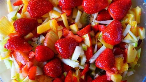 Cómo Preparar Una Ensalada De Frutas Fresca Y Deliciosa Pronto