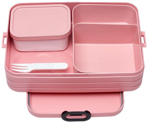 Mepal Lunch Box With Bento Box Large Pink Free Shipping From Euro 99