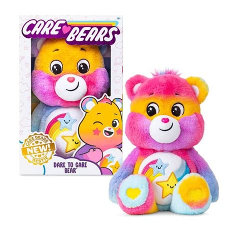 Care Bears Dare To Care Bear Calming Heart Bear And Micro Plush Ttpm