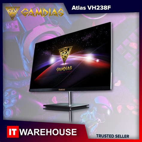 Gamdias Atlas Vh238f 24 Inches Led Gaming Monitor Va 10ms Hdmi