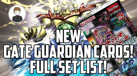 NEW GATE GUARDIAN CARDS MAZE Of MEMORIES FULL SETLIST Yu Gi Oh YouTube