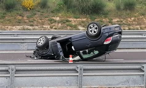 Despiste na A13 provoca um ferido ligeiro c vídeo Tomar na Rede