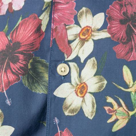 flower button down shirt men 1