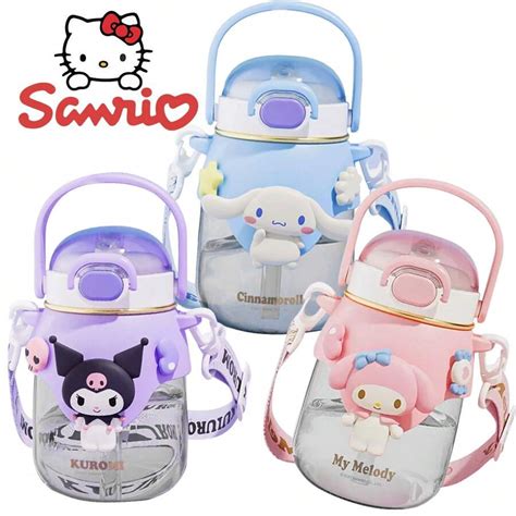 1 pièce Véritable bouteille d eau Sanrio de grande capacité de 820 ml