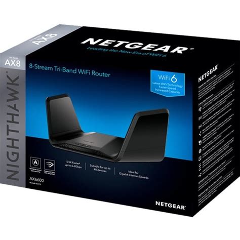 Netgear Nighthawk Ax8 Rax70 Wi Fi 6 Ieee 80211ax Ethernet Tecisoft