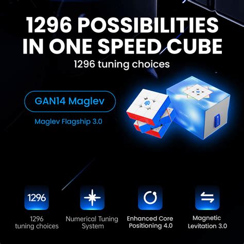 GAN 14 Maglev [Frosted/UV] - CuberSpace