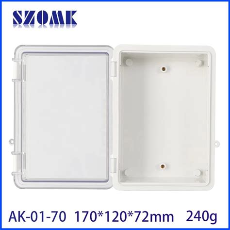 Wall Mountable Szomk Clear Cover Hinged Weatherproof Plastic Outdoor