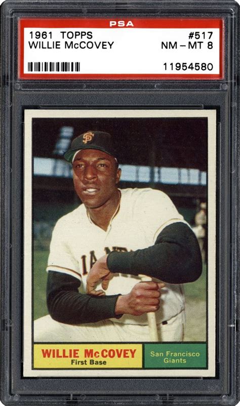 Auction Prices Realized Baseball Cards 1961 Topps Willie McCovey