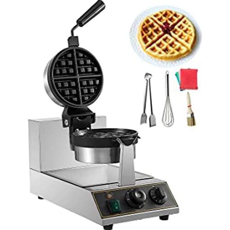 VBENLEM Gaufrier commercial HT 2205 Machine à Gaufre Electrique 1100W