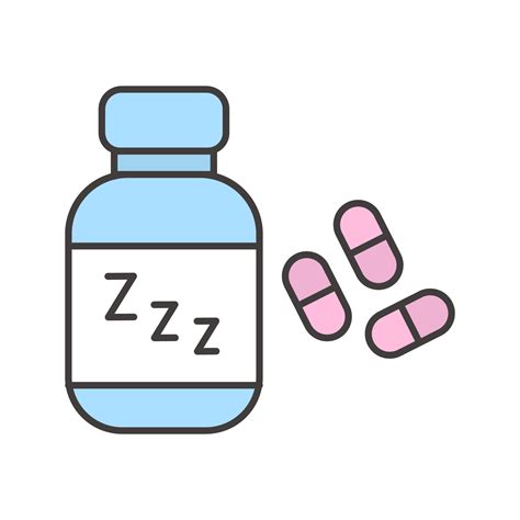 Sleeping pills color icon. Soporific. Isolated vector illustration 3767061 Vector Art at Vecteezy