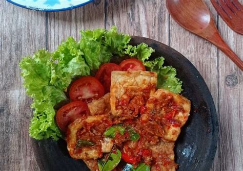 Resep Penyetan Tahu Tempe Sambel Terasi Oleh Mama Queen Cookpad