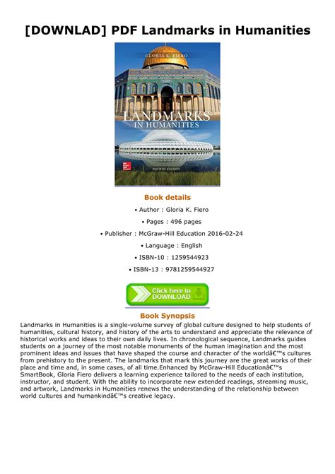 Landmarks In Humanities Pdf