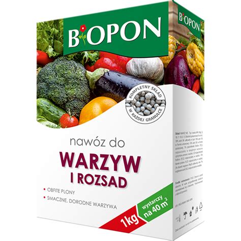 Nawóz do warzyw i rozsad 1kg Biopon