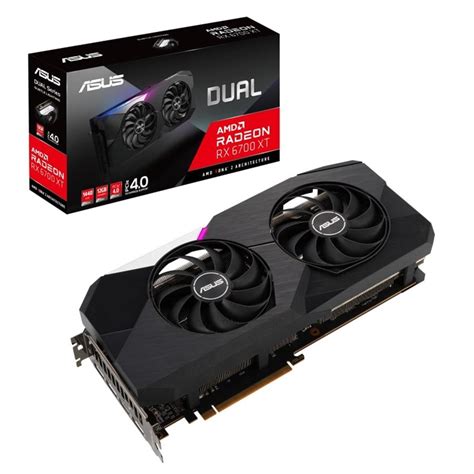 Placa De Video RX 6700 XT Asus Dual 12GB